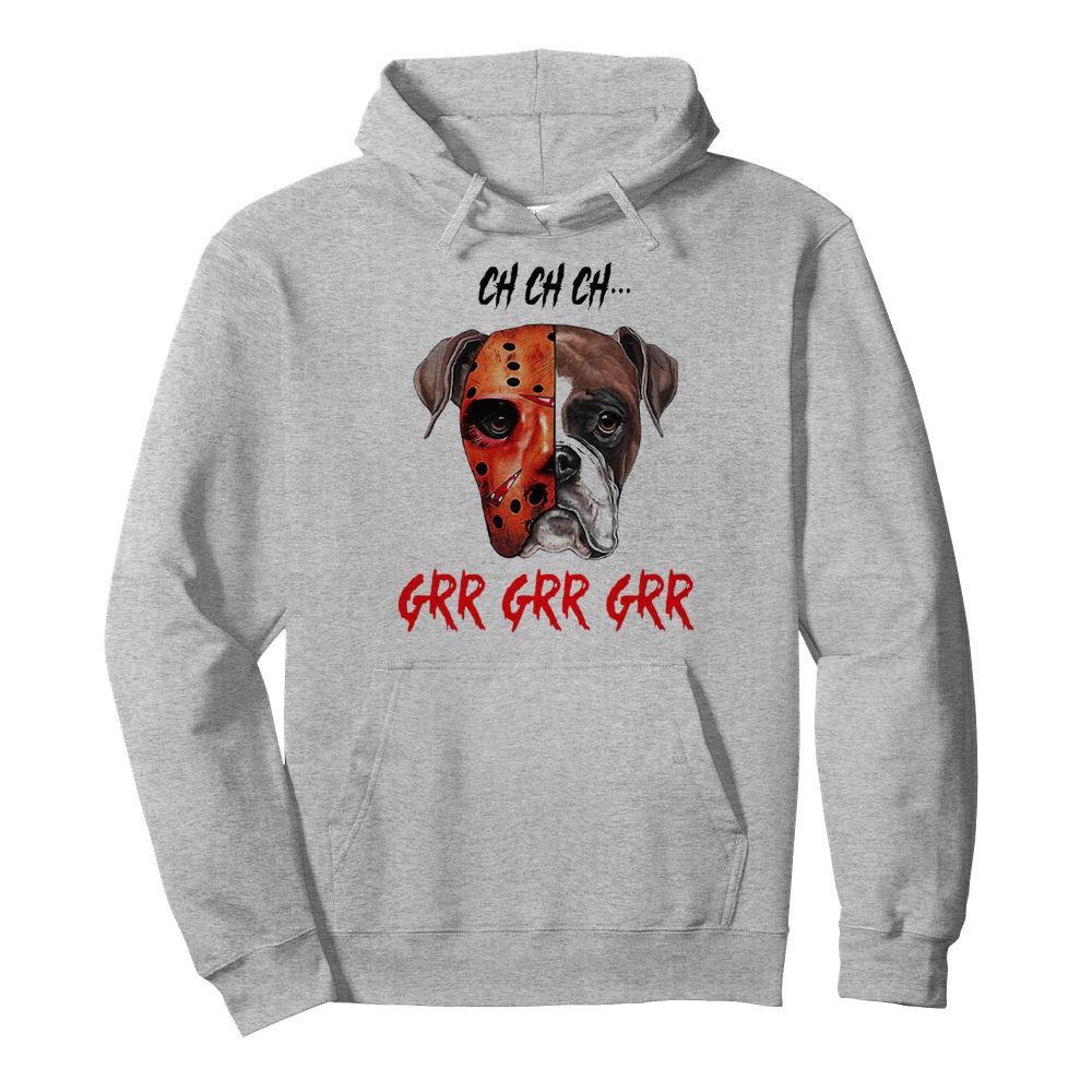 Happy Halloween Dog Ch Ch Ch Grr Grr Grr  Unisex Hoodie