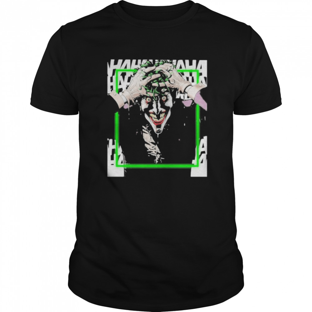 Happy halloween joker smiling hahaha shirt