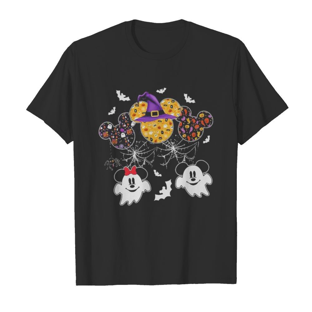 Happy halloween mickey mouse ghost shirt