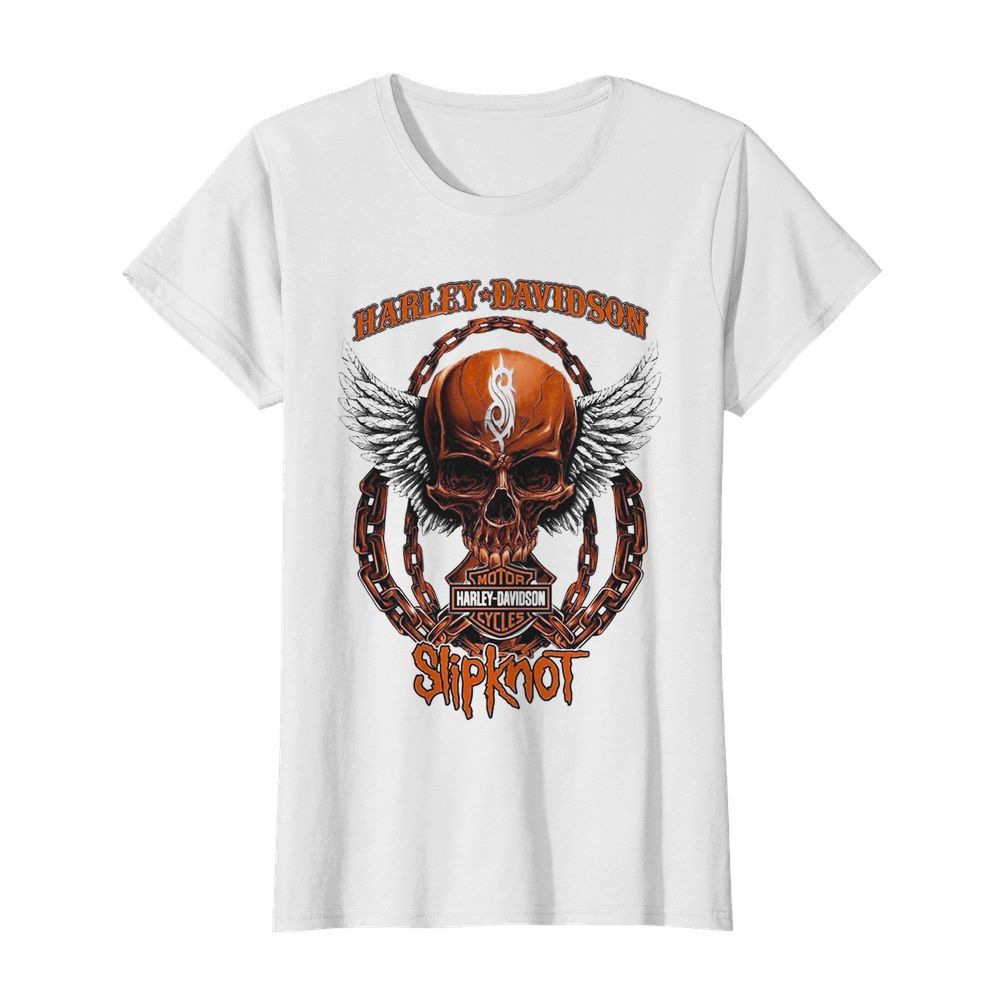 Harley Davidson Motorcycles Slipknot  Classic Women's T-shirt