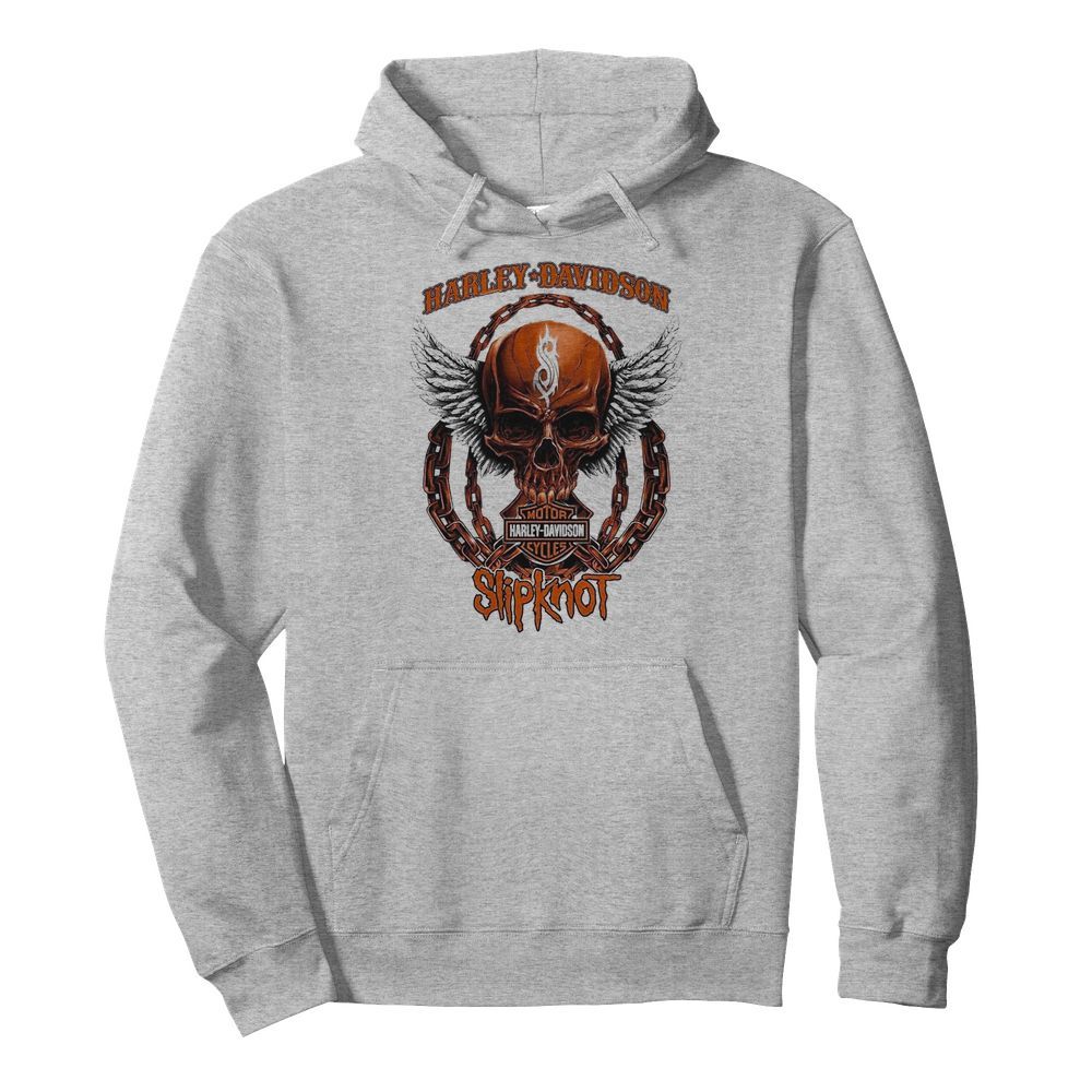 Harley Davidson Motorcycles Slipknot  Unisex Hoodie