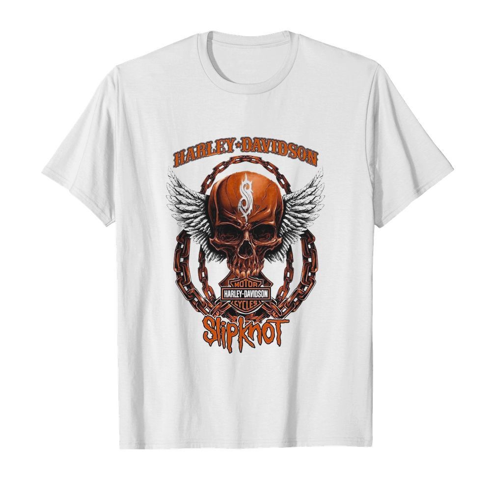 Harley Davidson Motorcycles Slipknot  Classic Men's T-shirt