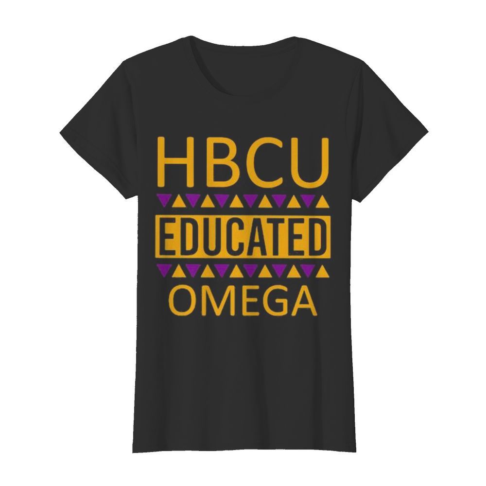 Hbcu educated omega psi phi vintage  Classic Women's T-shirt