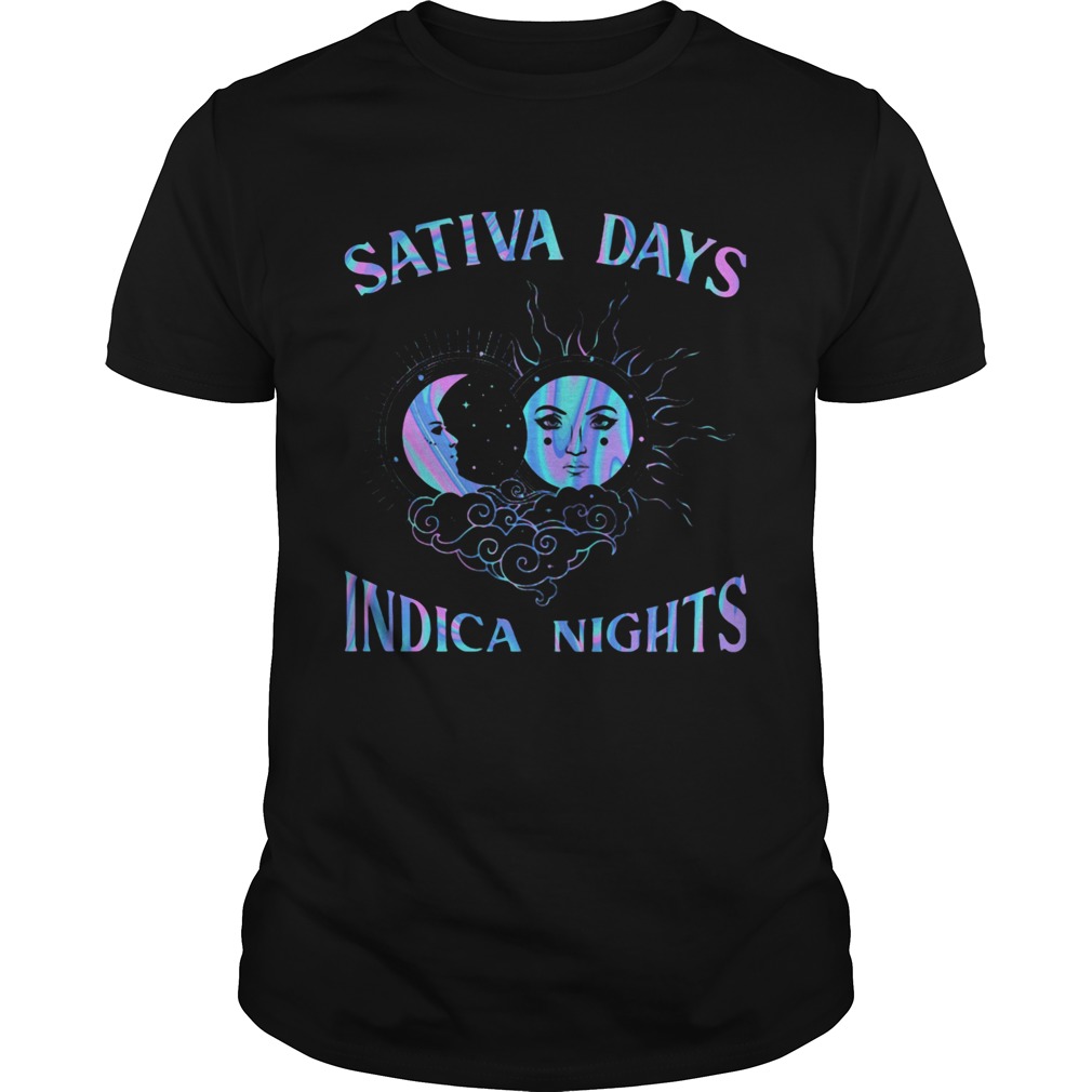 Hippie Sativa Days Indica Nights shirt