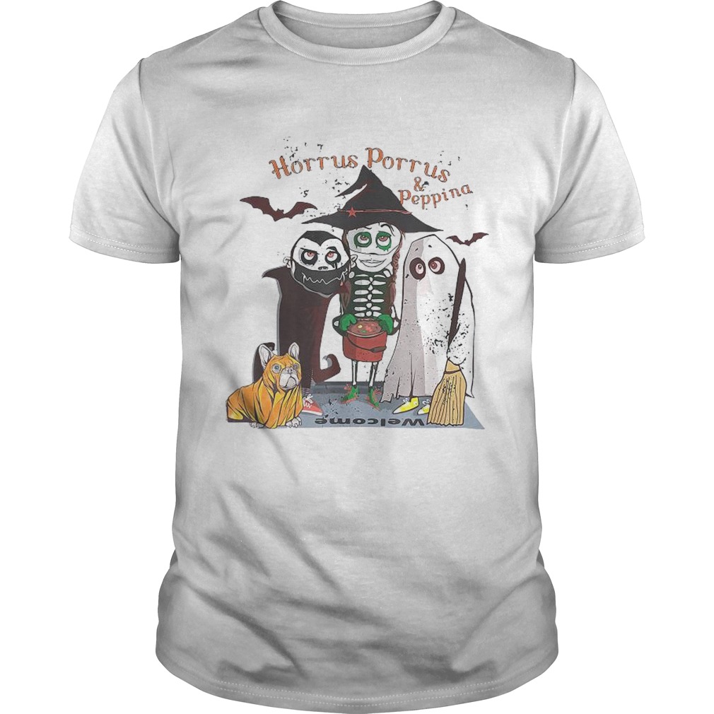 Horrus Porrus And Peppina Halloween shirt