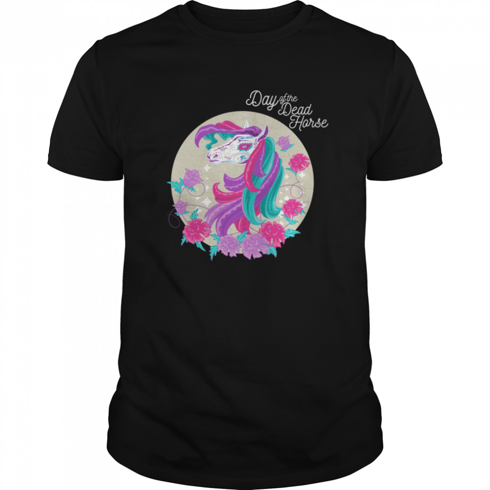 Hot Day Of Dead Horse Sugar Color shirt