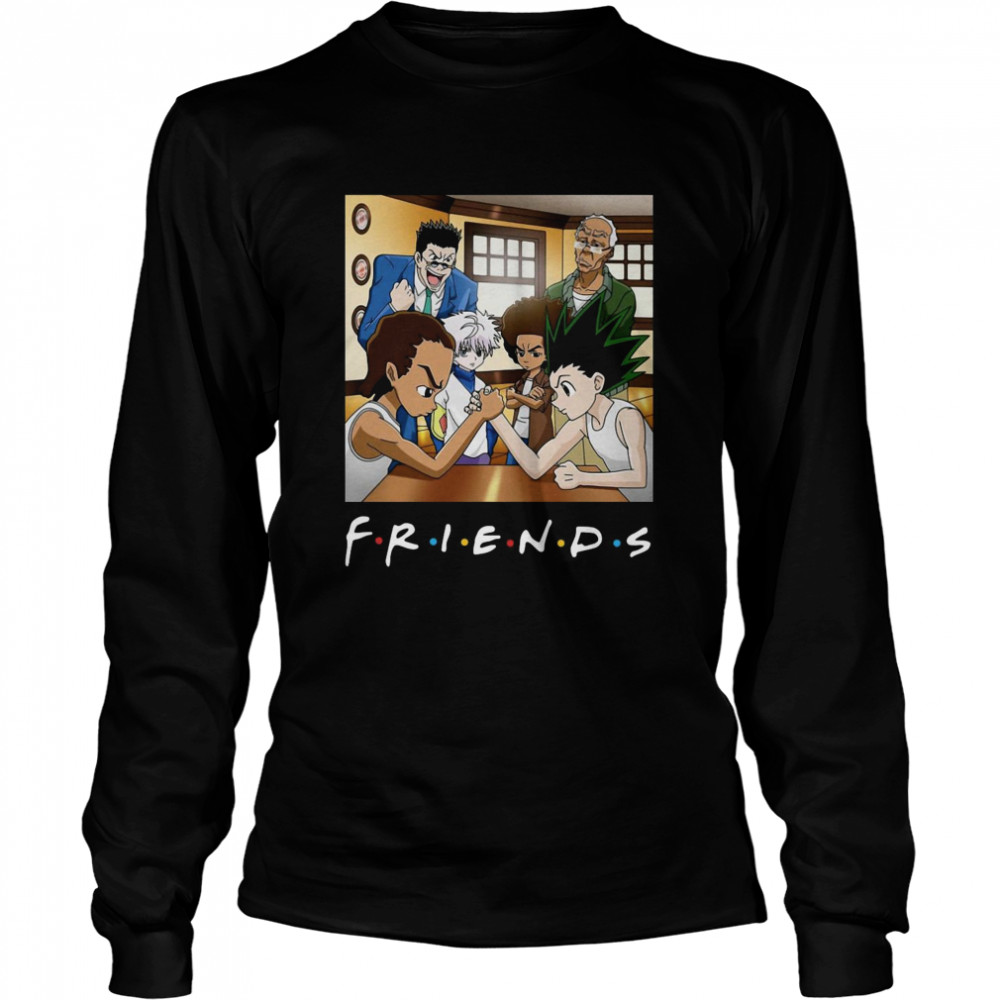 Hunter X Boondocks Friends Tv Show  Long Sleeved T-shirt