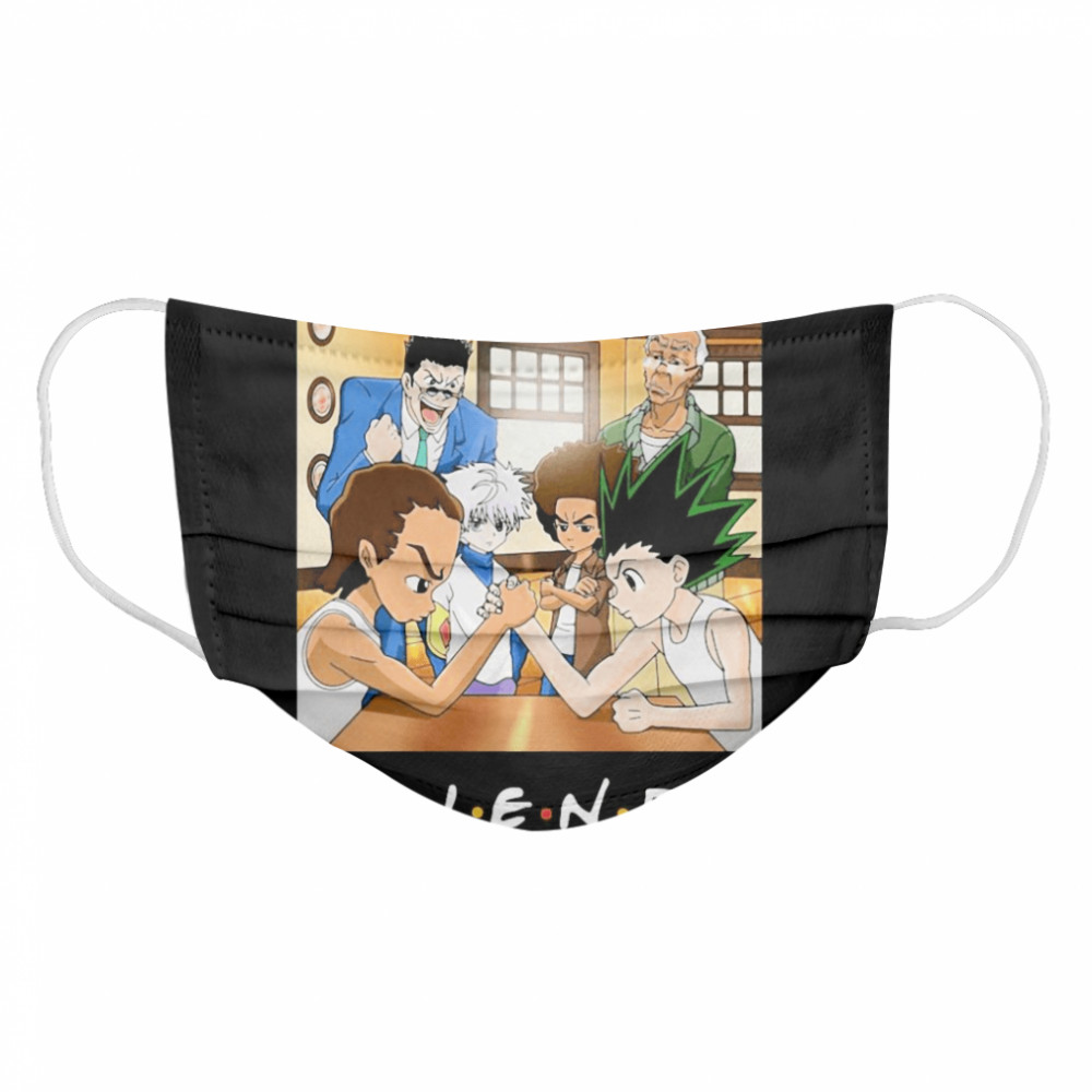 Hunter X Boondocks Friends Tv Show  Cloth Face Mask