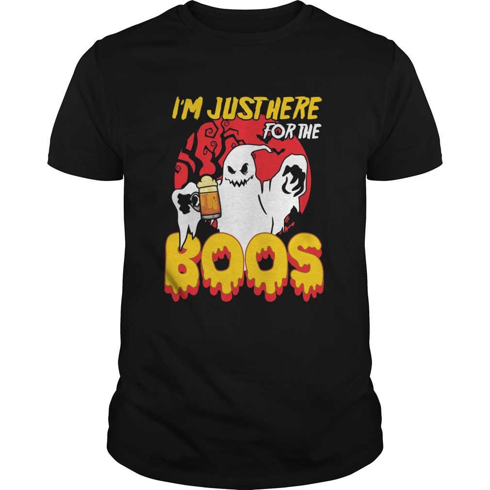 Im Just Here For The Boos Beer Halloween shirt