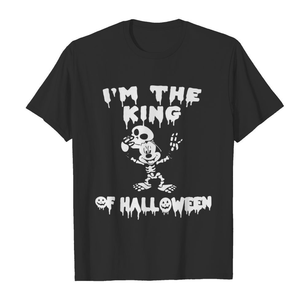 Im The King Of Halloween Mickey Mouse Disney shirt