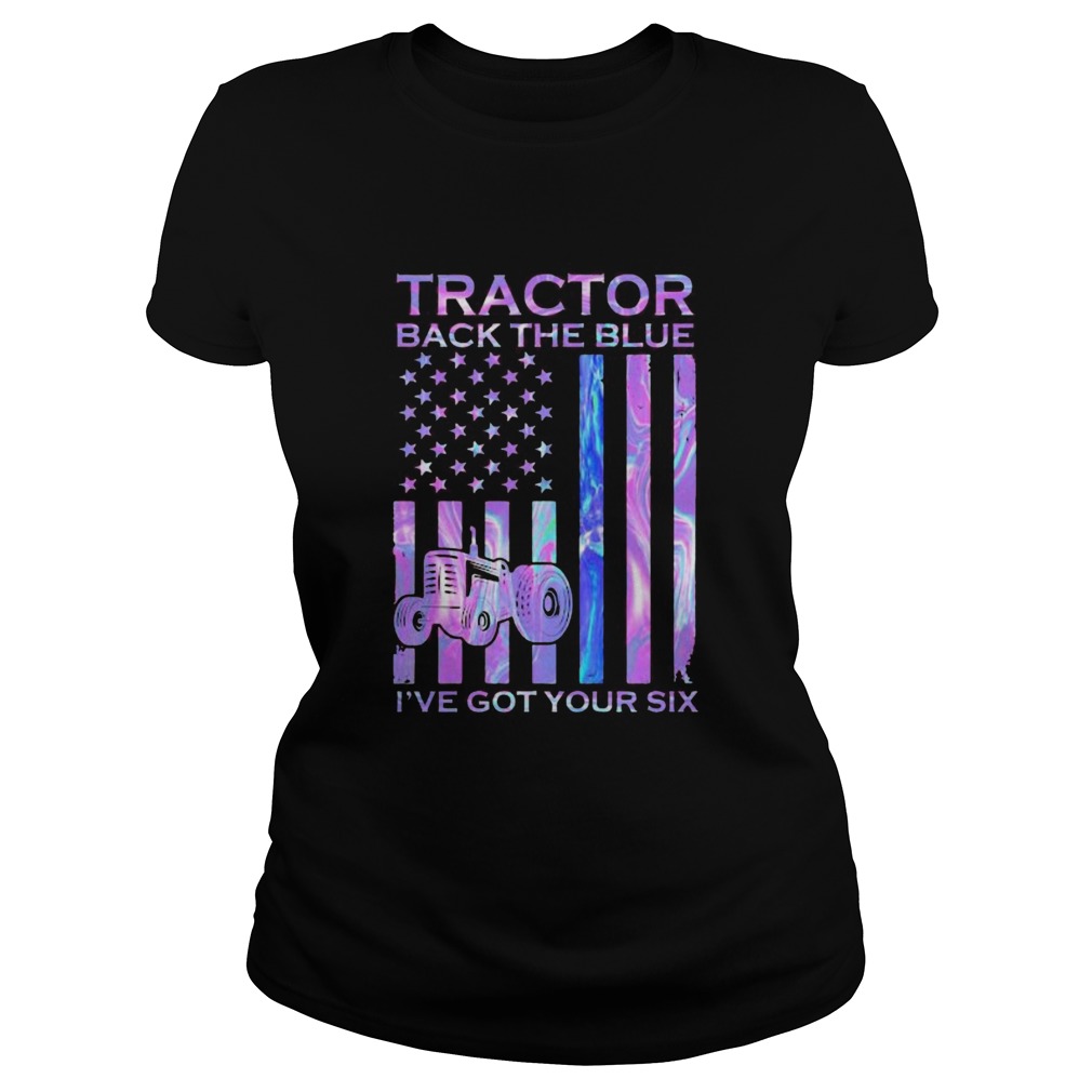 Independence day tractor back the blue Ive got your six  Classic Ladies