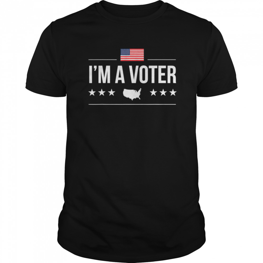 I’m A Voter USA Flag 2020 Political Election November shirt