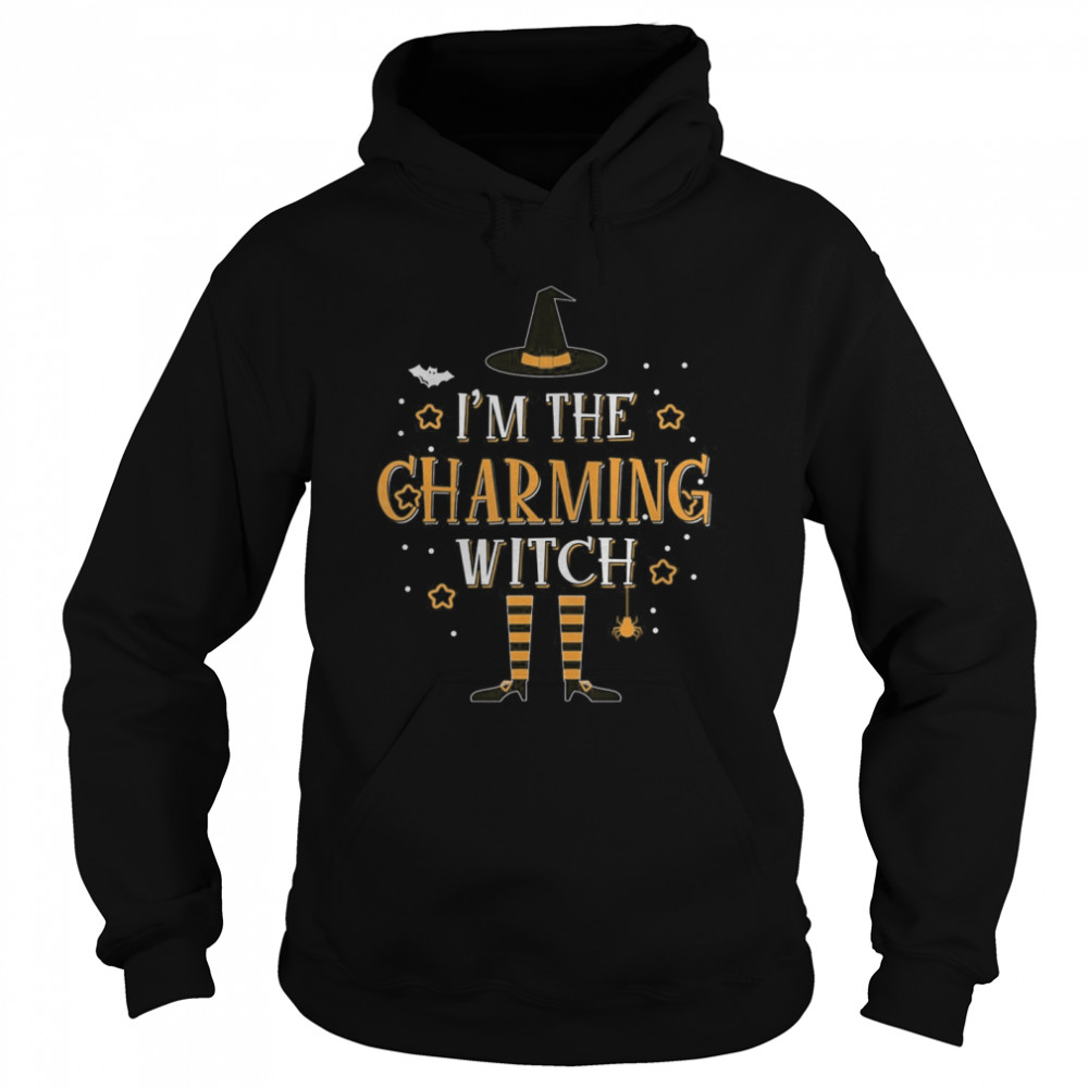 I’m The Charming Witch Halloween Matching Group Costume  Unisex Hoodie