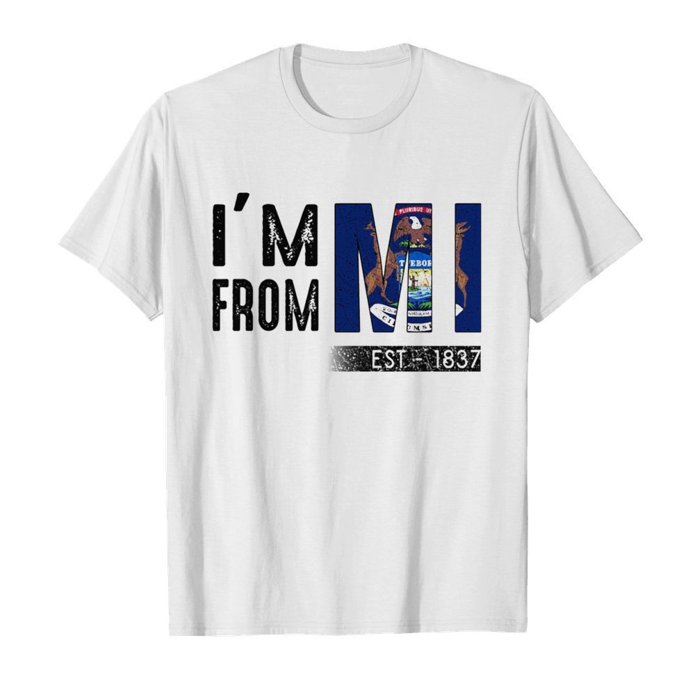 I’m from michigan est 1837  Classic Men's T-shirt