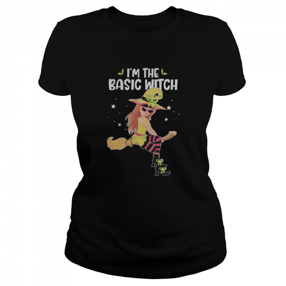 I’m the Basic Witch Funny Halloween Matching Group Costume  Classic Women's T-shirt