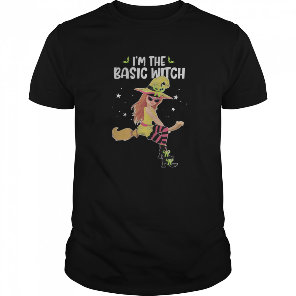 I’m the Basic Witch Funny Halloween Matching Group Costume  Classic Men's T-shirt