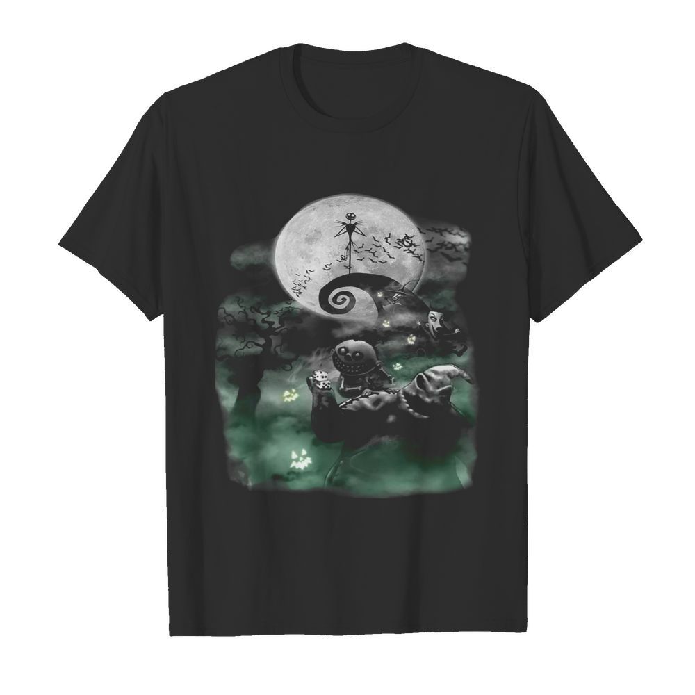 Jack Skellington Oogie Boogie and Lock Shock Halloween shirt