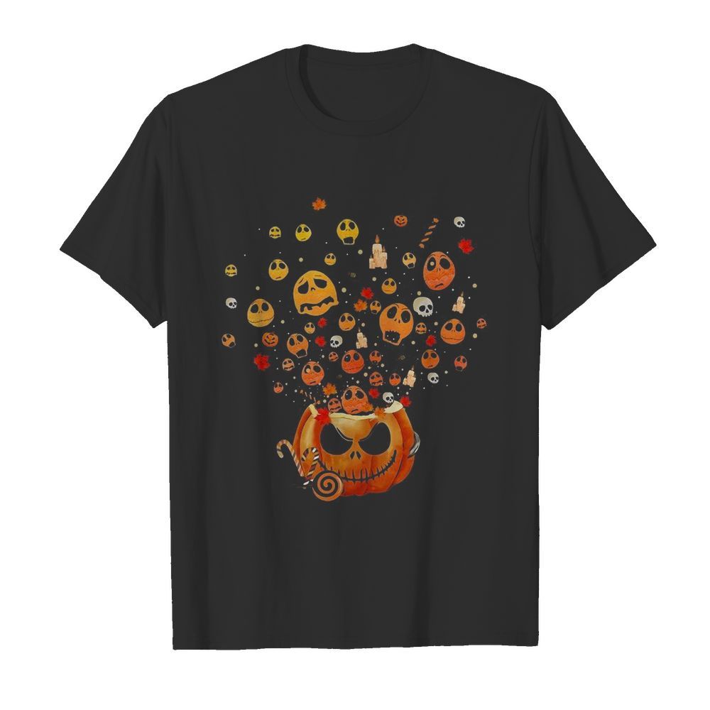 Jack Skellington Pumpkin Halloween shirt