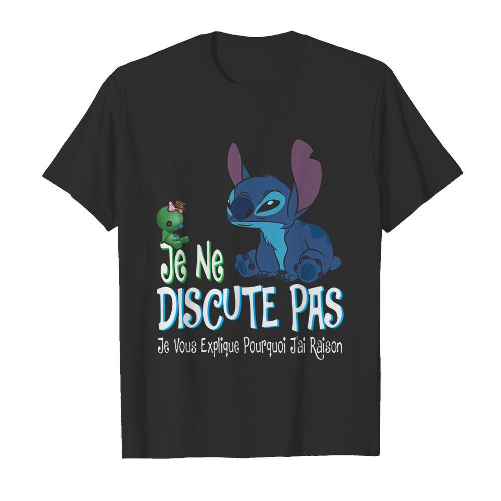 Je Ne Discute Pas Je Vous Explique Pourquoi Jai Raison  Classic Men's T-shirt