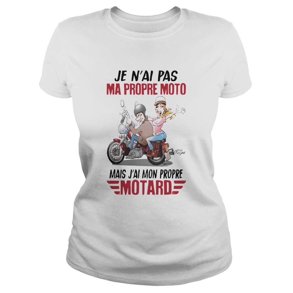 Je nai pas ma propre moto mais jai mon propre motard  Classic Ladies