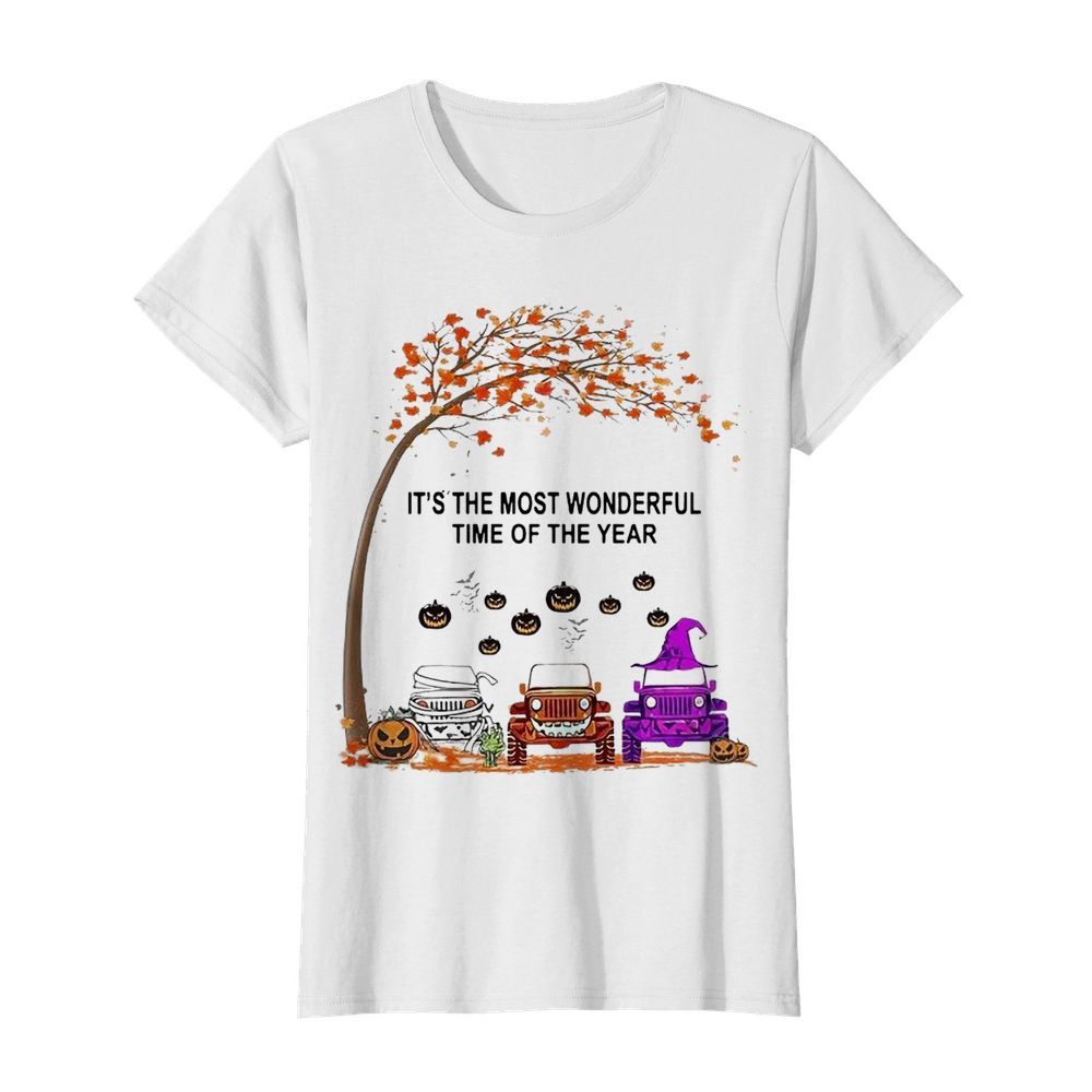 Jeep Is The Most Wondrful Time Of The Year Halloween  Classic Women's T-shirt