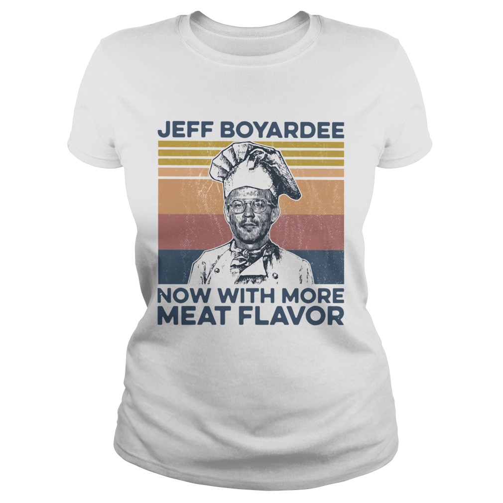 Jeff Boyardee Now With More Meat Flavor Vintage  Classic Ladies