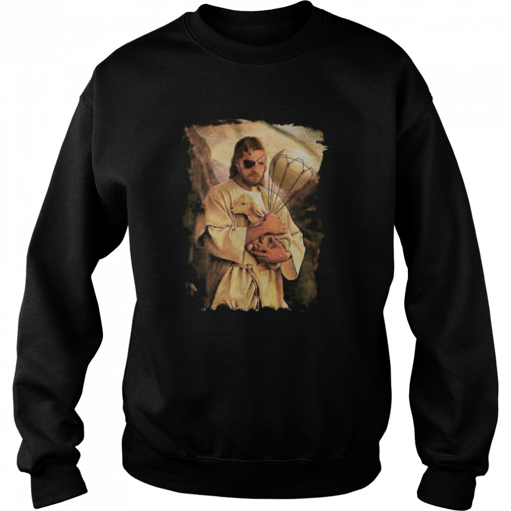 Jesus Hug Sheep  Unisex Sweatshirt