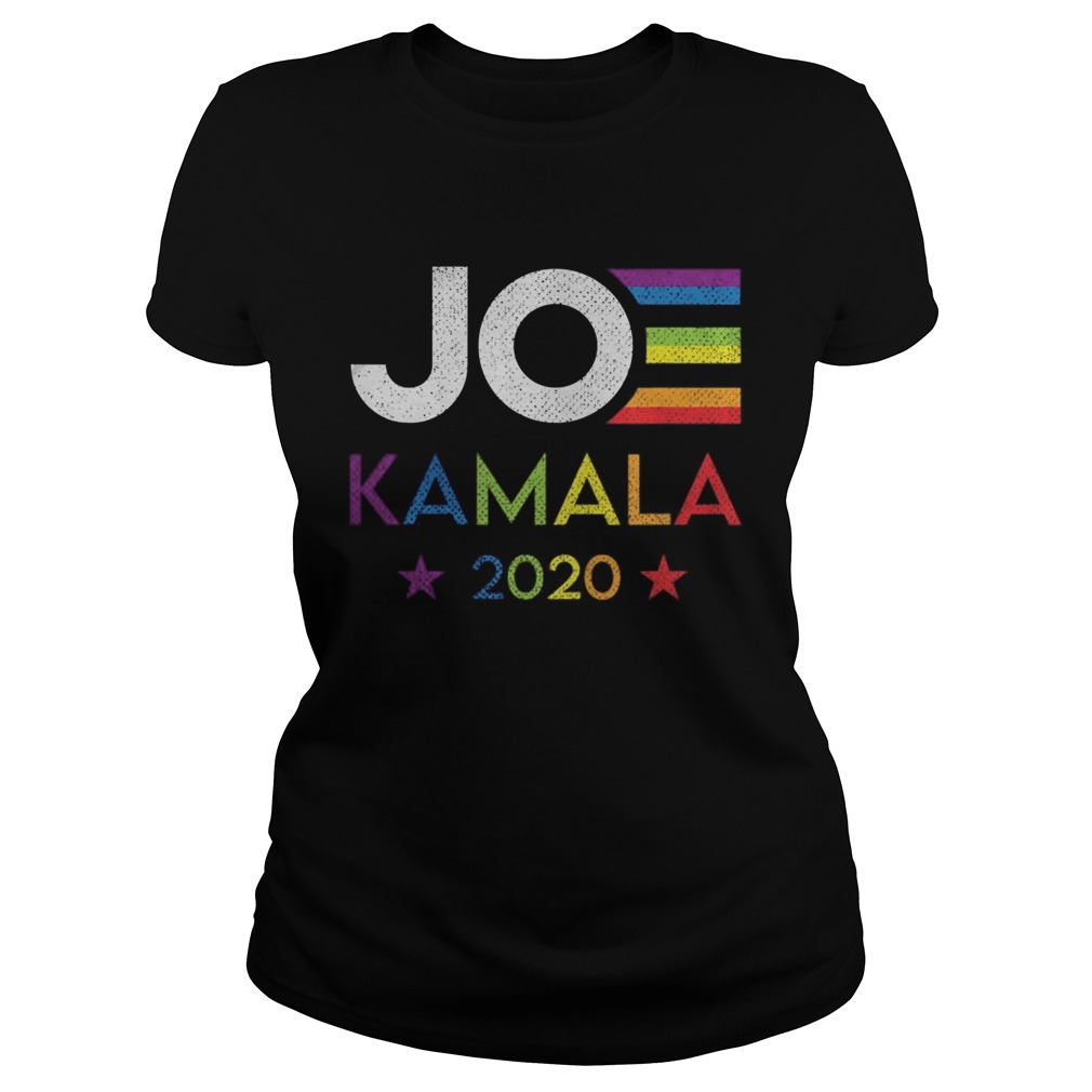 Joe Biden Kamala Harris 2020 Rainbow Gay Pride LGBT Election  Classic Ladies