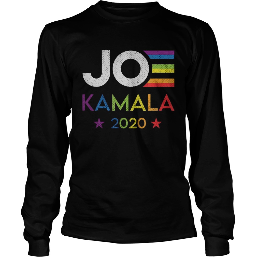 Joe Biden Kamala Harris 2020 Rainbow Gay Pride LGBT Election  Long Sleeve