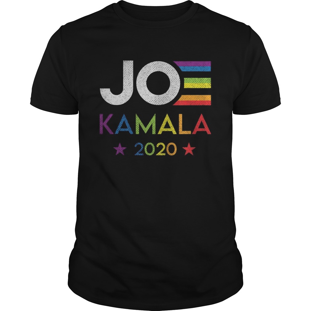 Joe Biden Kamala Harris 2020 Rainbow Gay Pride LGBT Election shirt