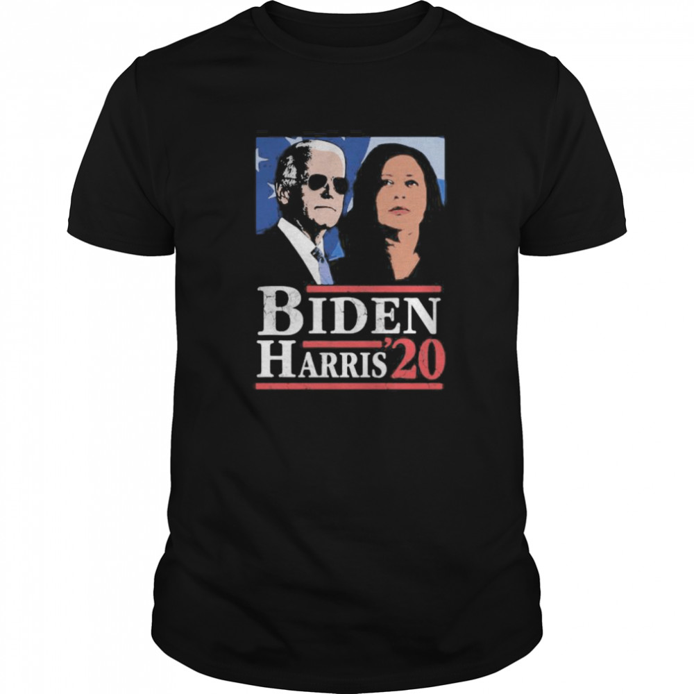 Joe biden kamala harris 2020 line art shirt