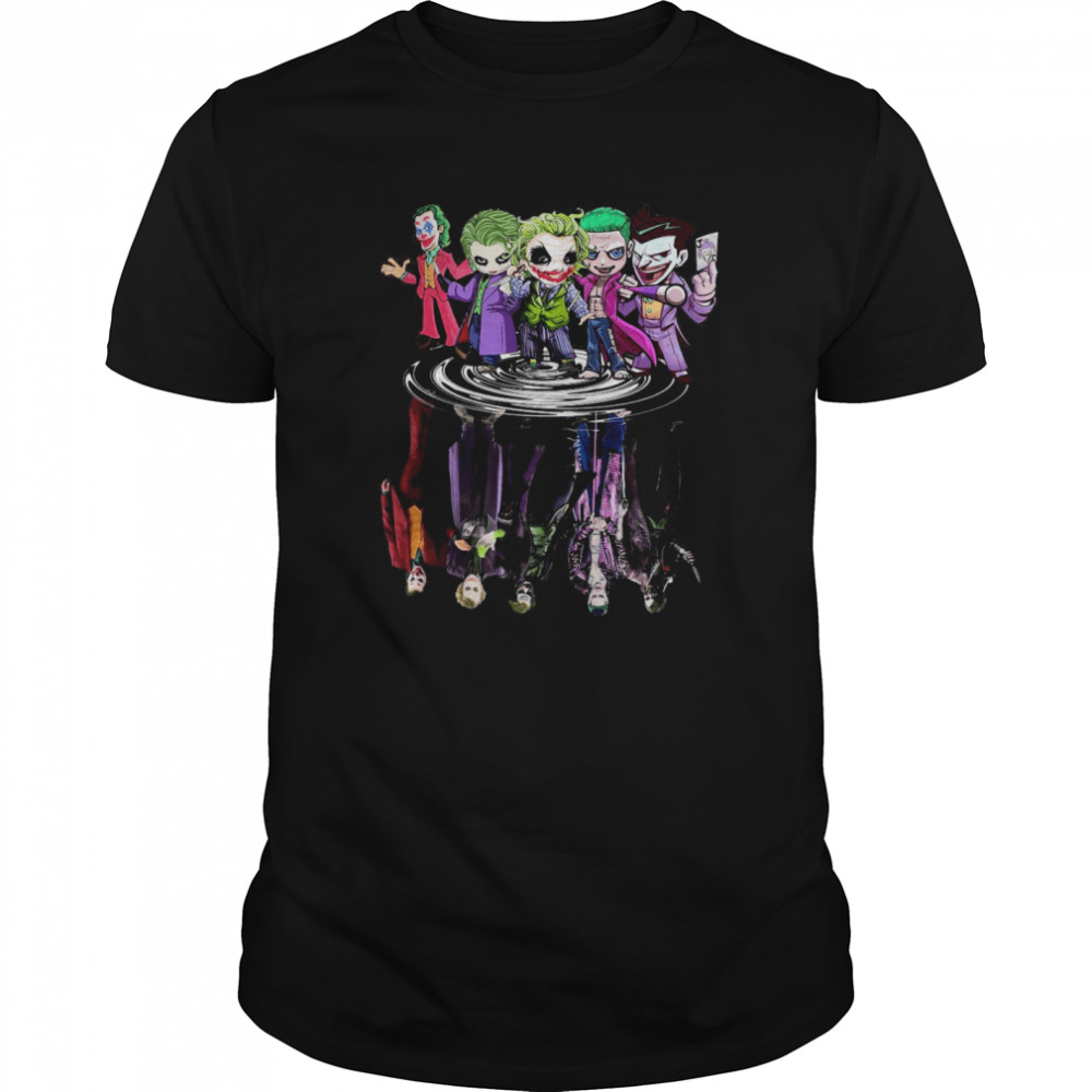 Joker All Season Chibi Water Reflection shirt