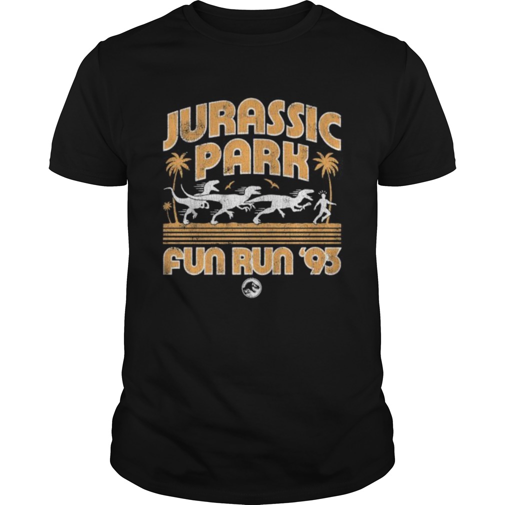 Jurassic Park Fun Run 93 shirt