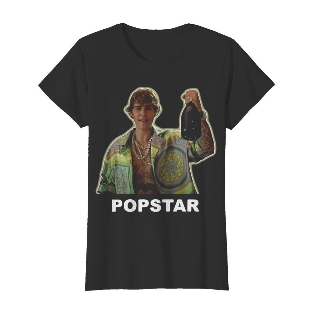 Justin Bieber Popstar  Classic Women's T-shirt