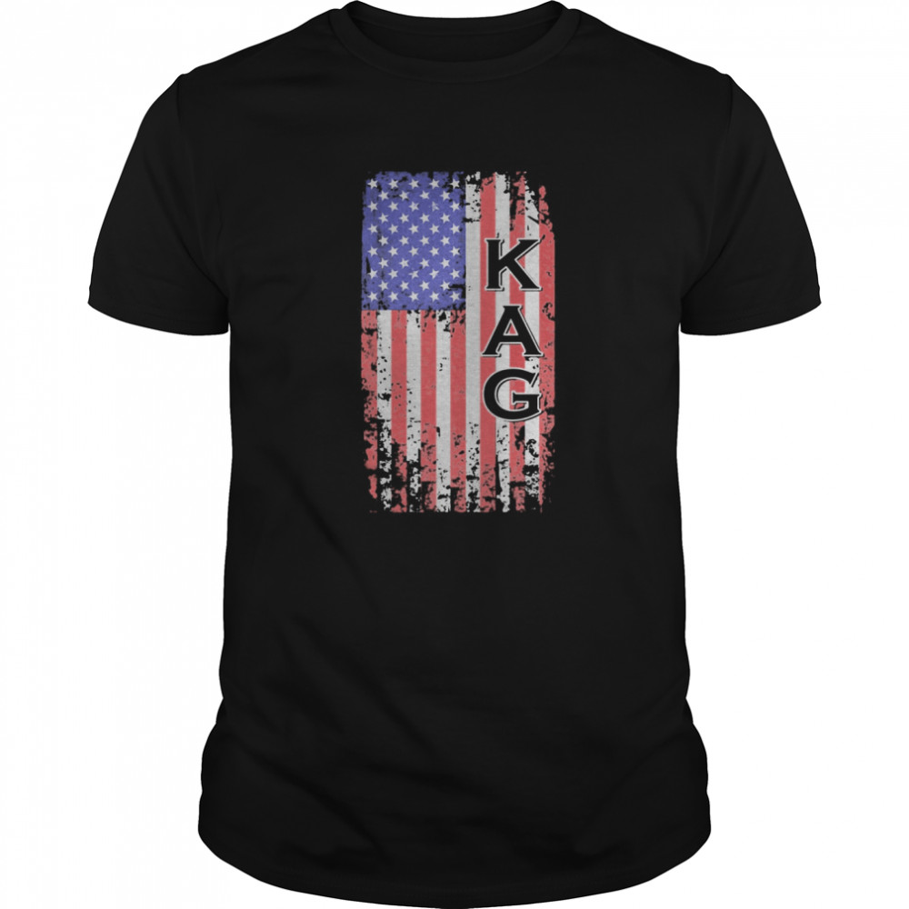 Kag american flag independence day shirt