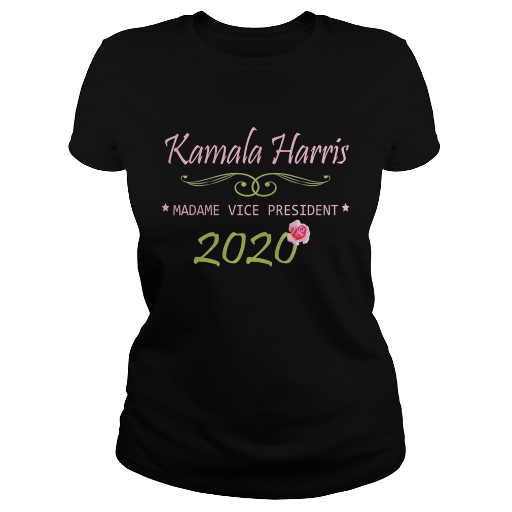 Kamala Harris Vice President 2020 AKA Tea Rose Flower  Classic Ladies