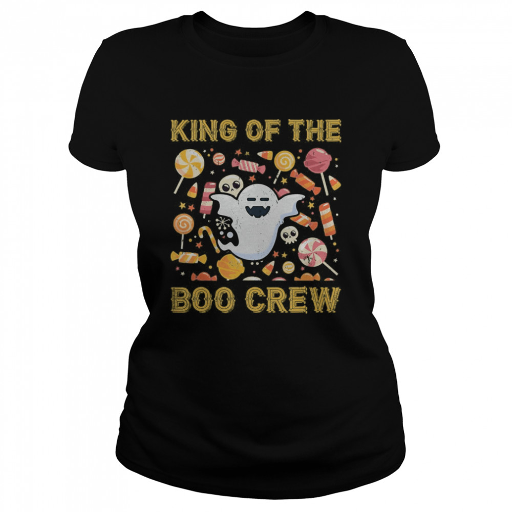 King Of The Boo Crew Costume Halloween  Classic Women's T-shirt