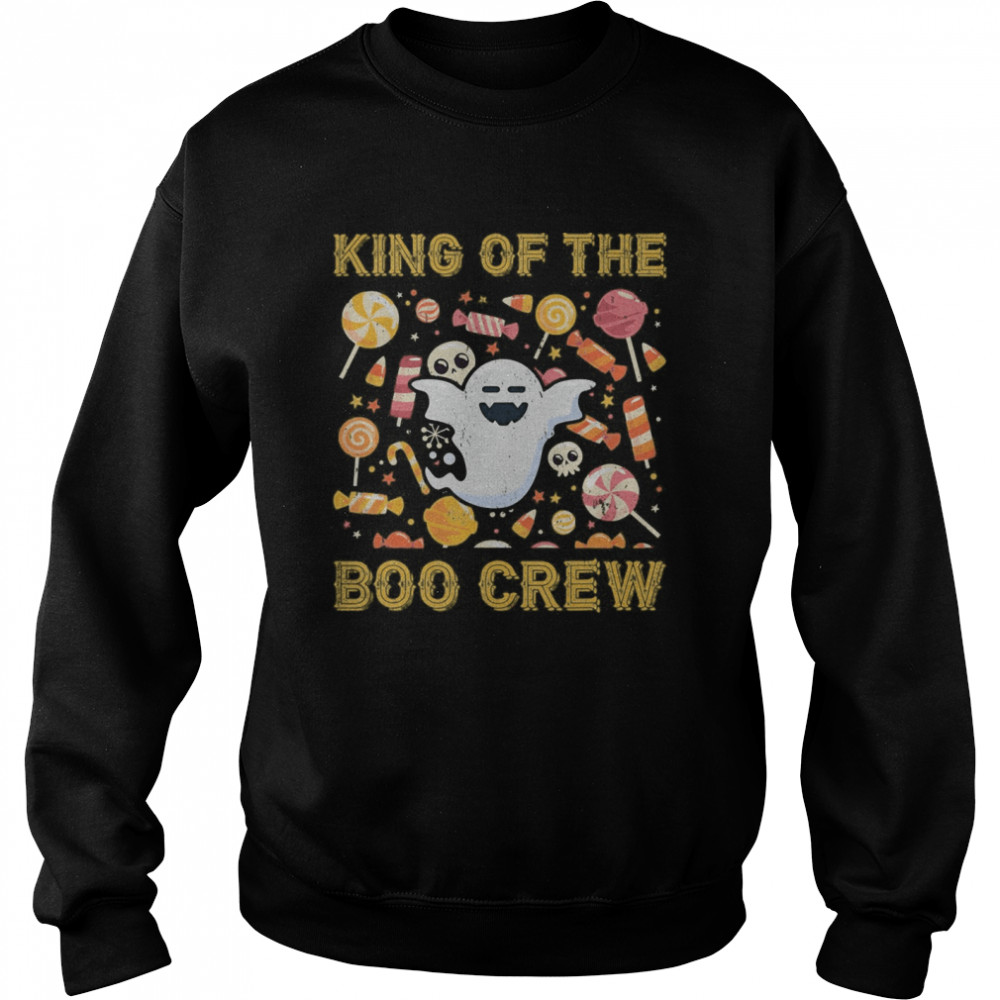 King Of The Boo Crew Costume Halloween  Unisex Sweatshirt