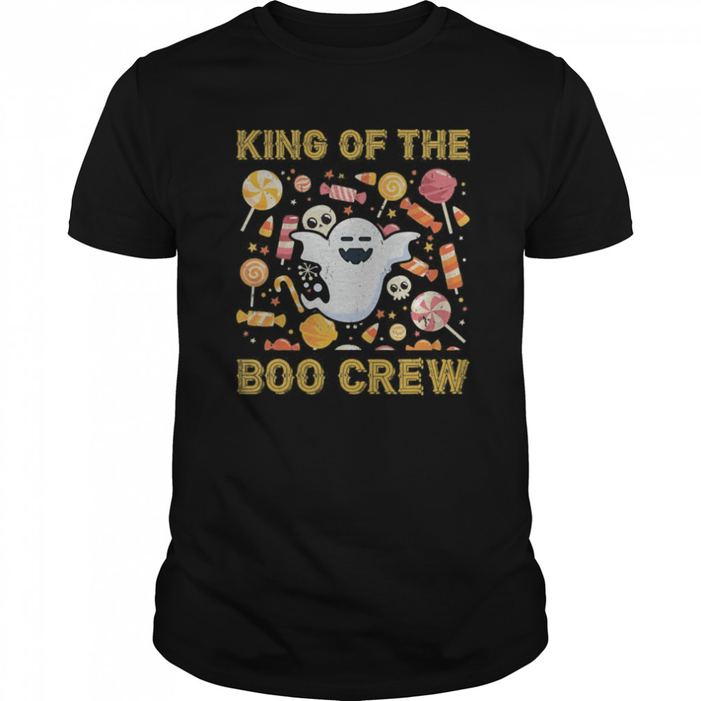 King Of The Boo Crew Costume Halloween  Classic Men's T-shirt