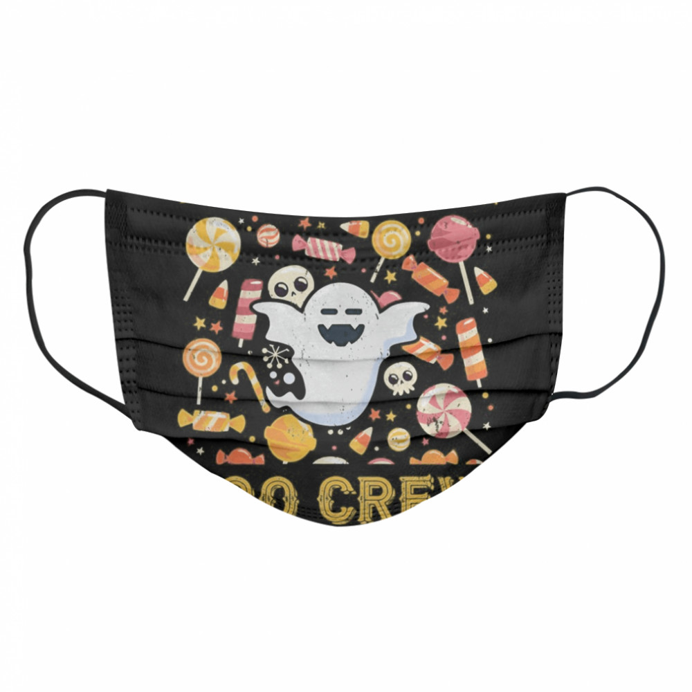 King Of The Boo Crew Costume Halloween  Cloth Face Mask