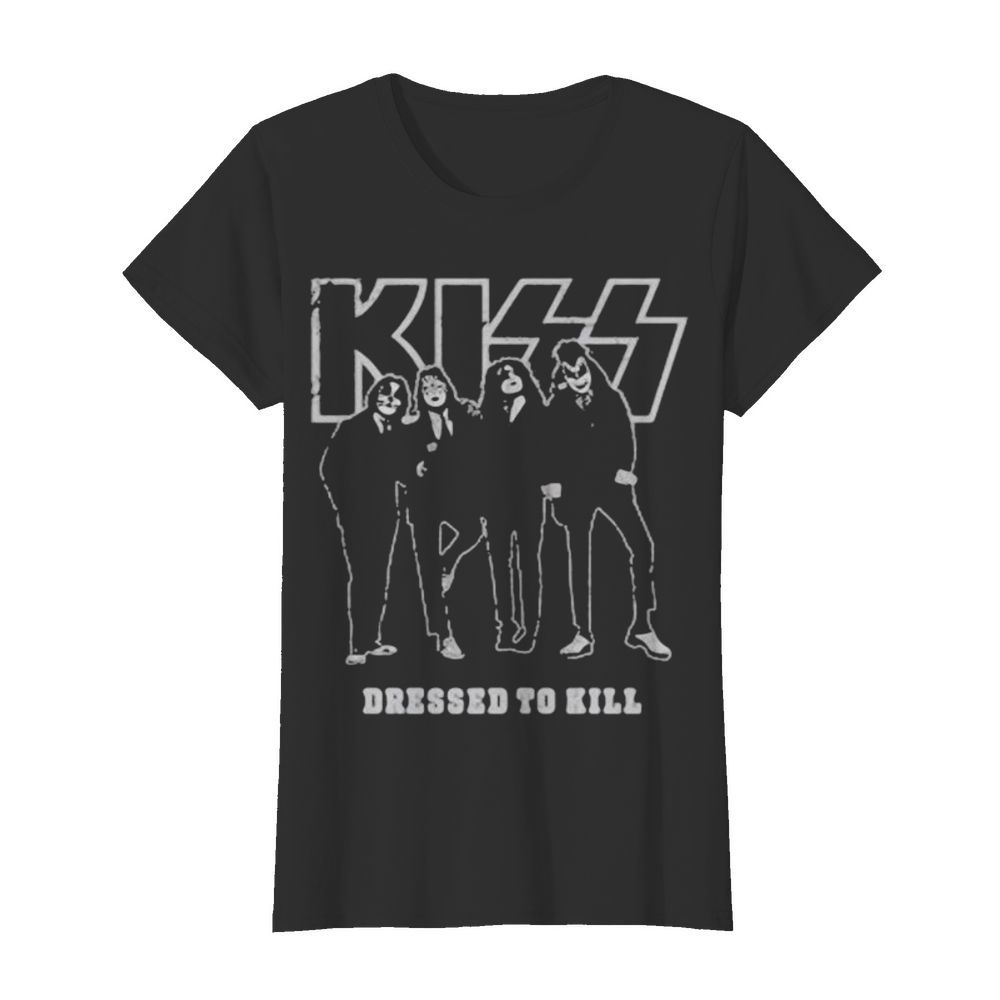 Kiss band dressed to kill  Classic Women's T-shirt