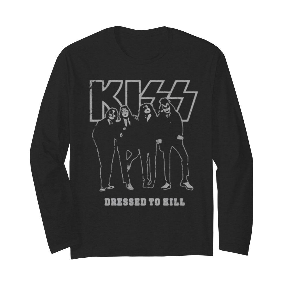 Kiss band dressed to kill  Long Sleeved T-shirt 