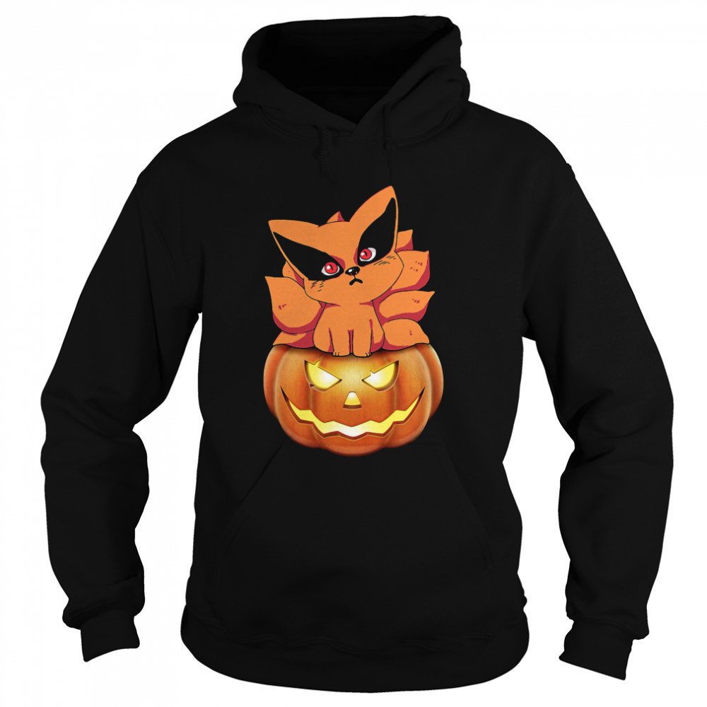 Kurama Pokemon Pumpkin Halloween  Unisex Hoodie