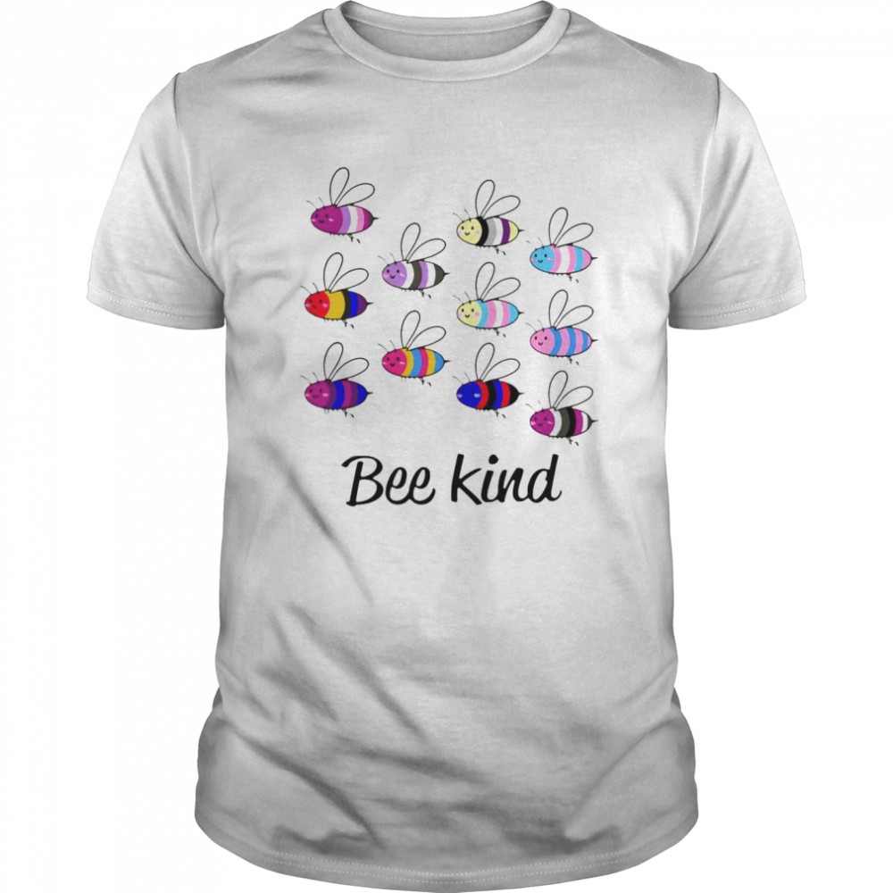 LGBT Bee Kind Gay Pride  Classic Men's T-shirt