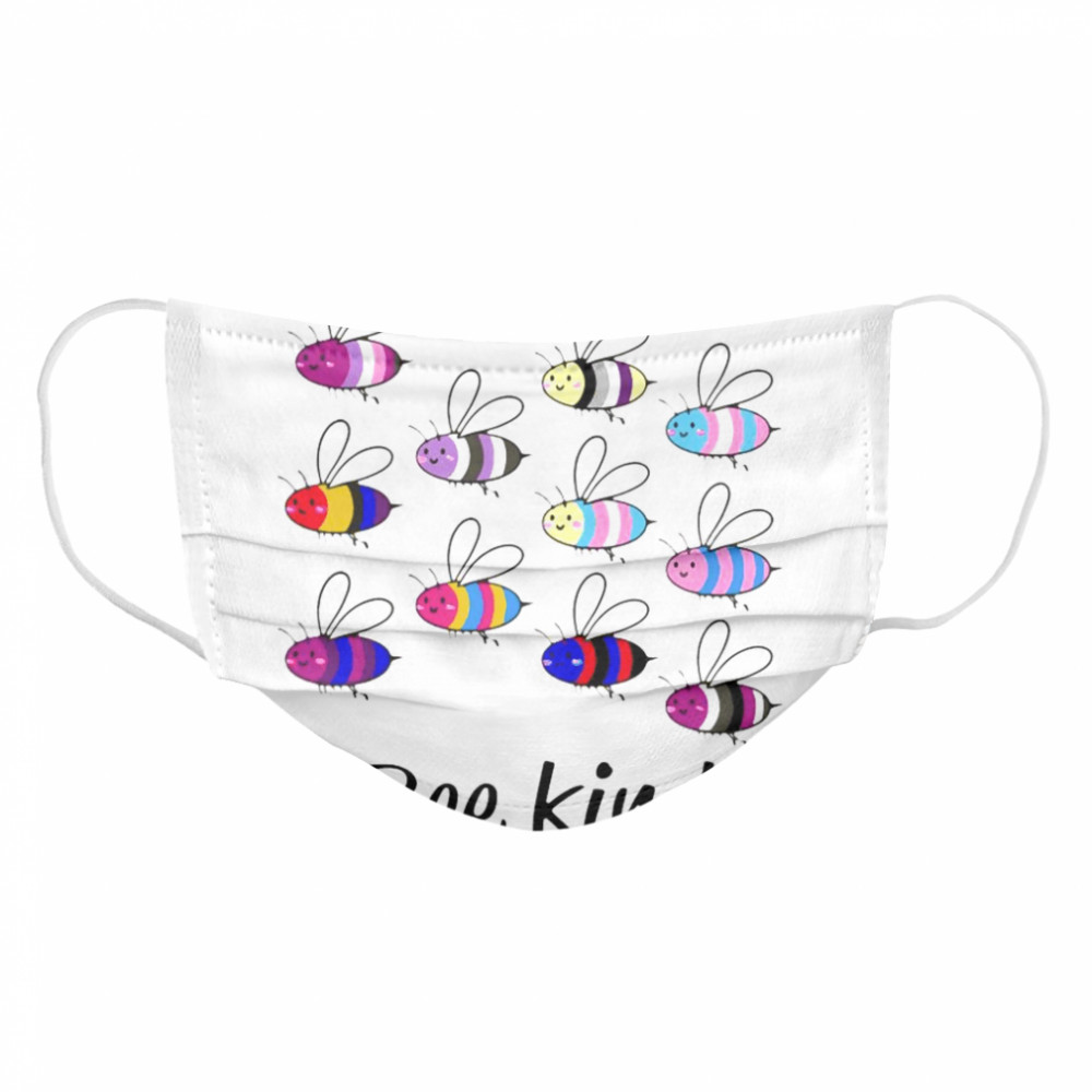 LGBT Bee Kind Gay Pride  Cloth Face Mask