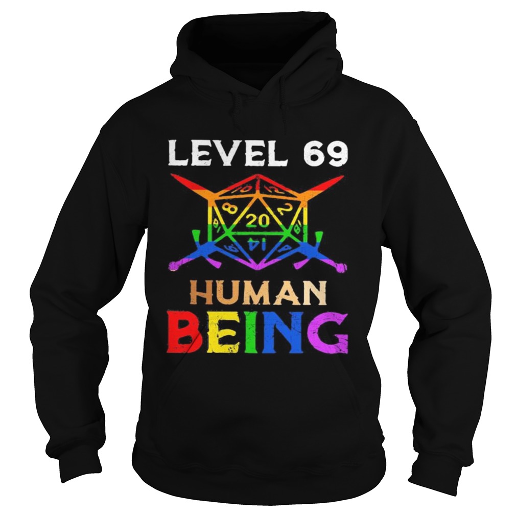 LGBT Level 69 human being  Hoodie