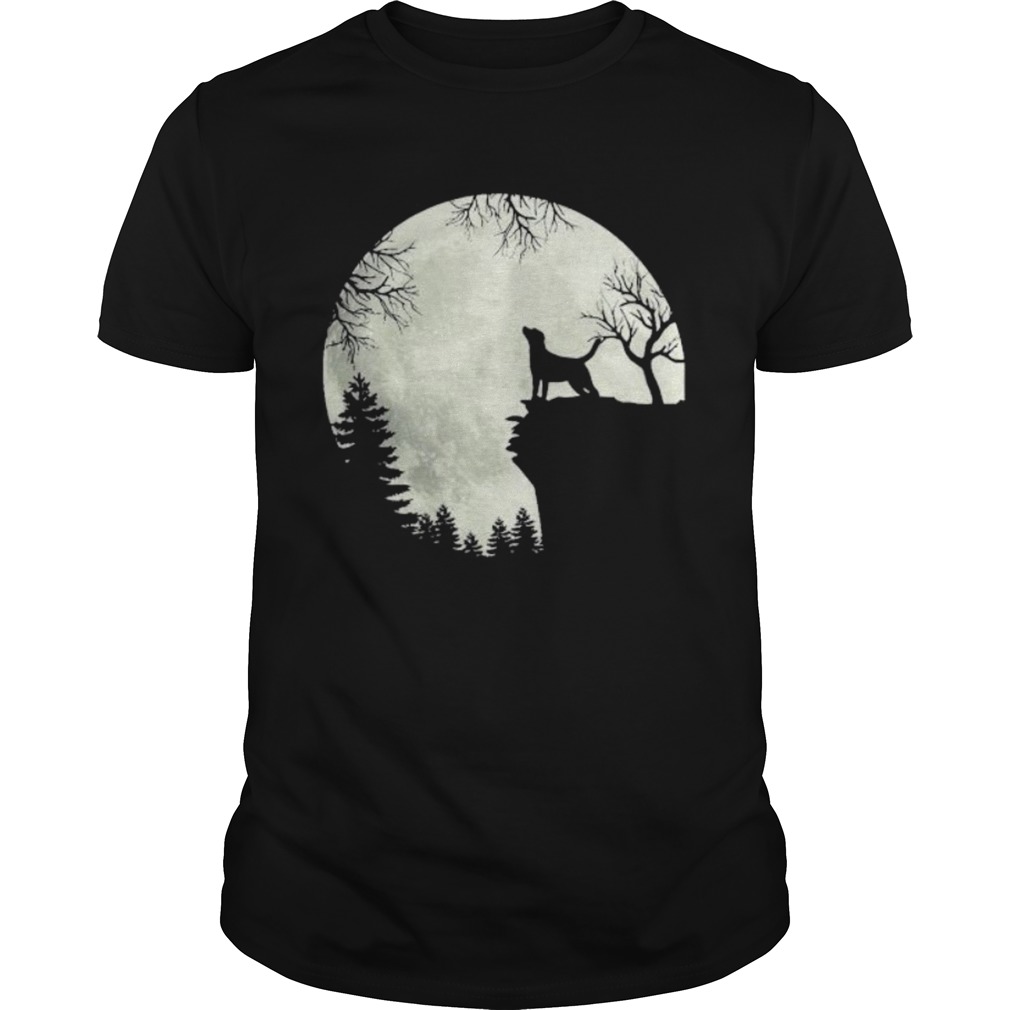 Labrador And The Moon shirt