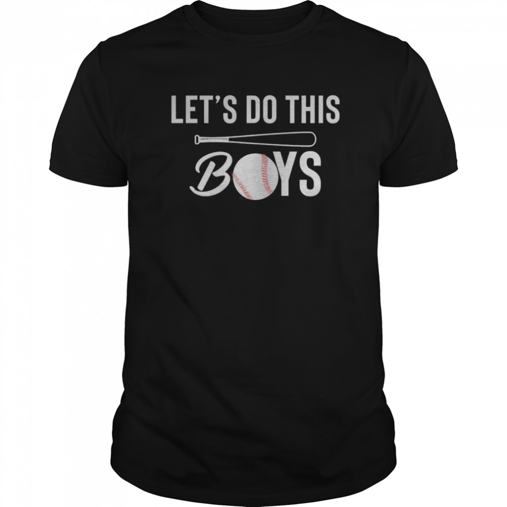 Let’s Do This Boys Baseball shirt