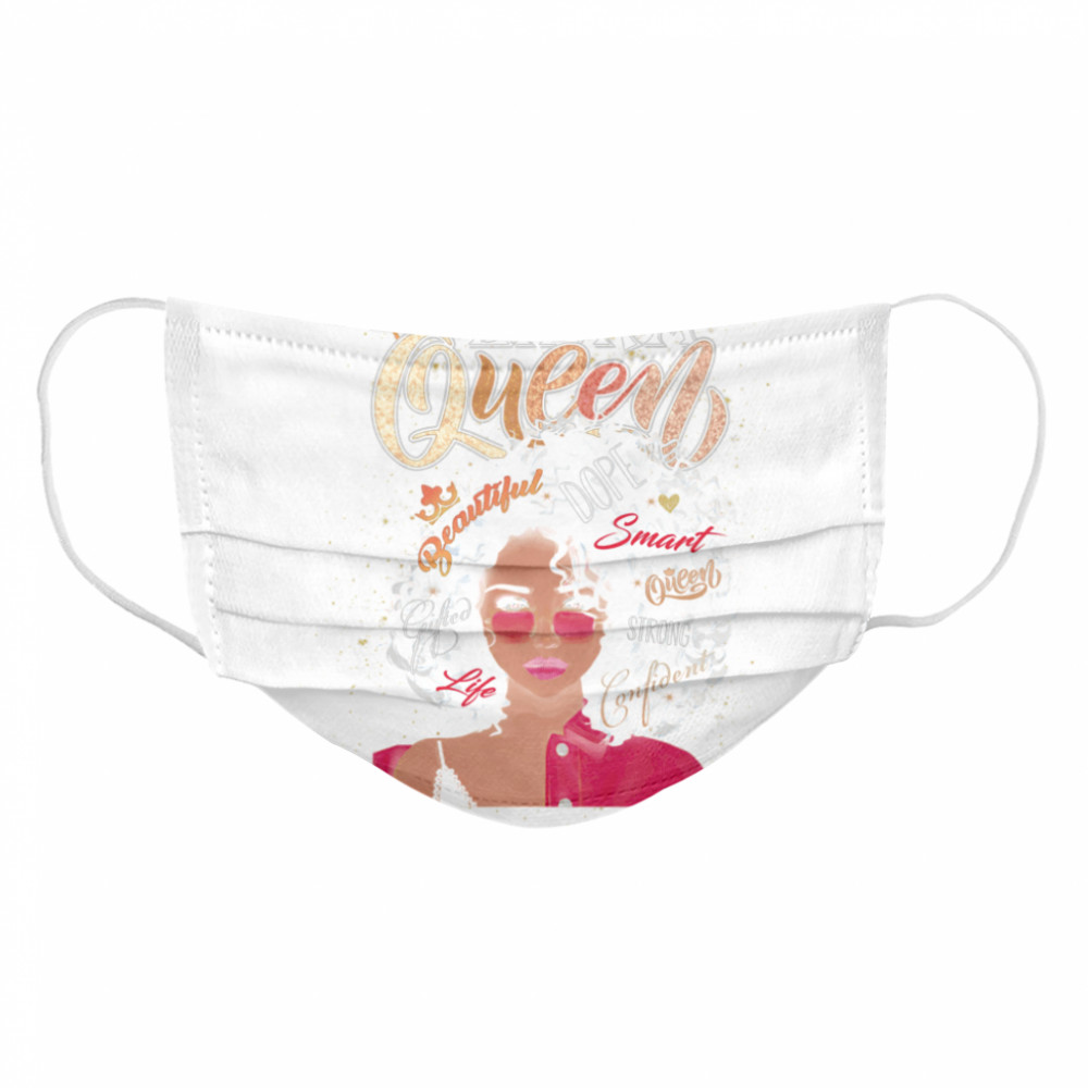 Libra Queen Beautiful Dope Black Women  Cloth Face Mask