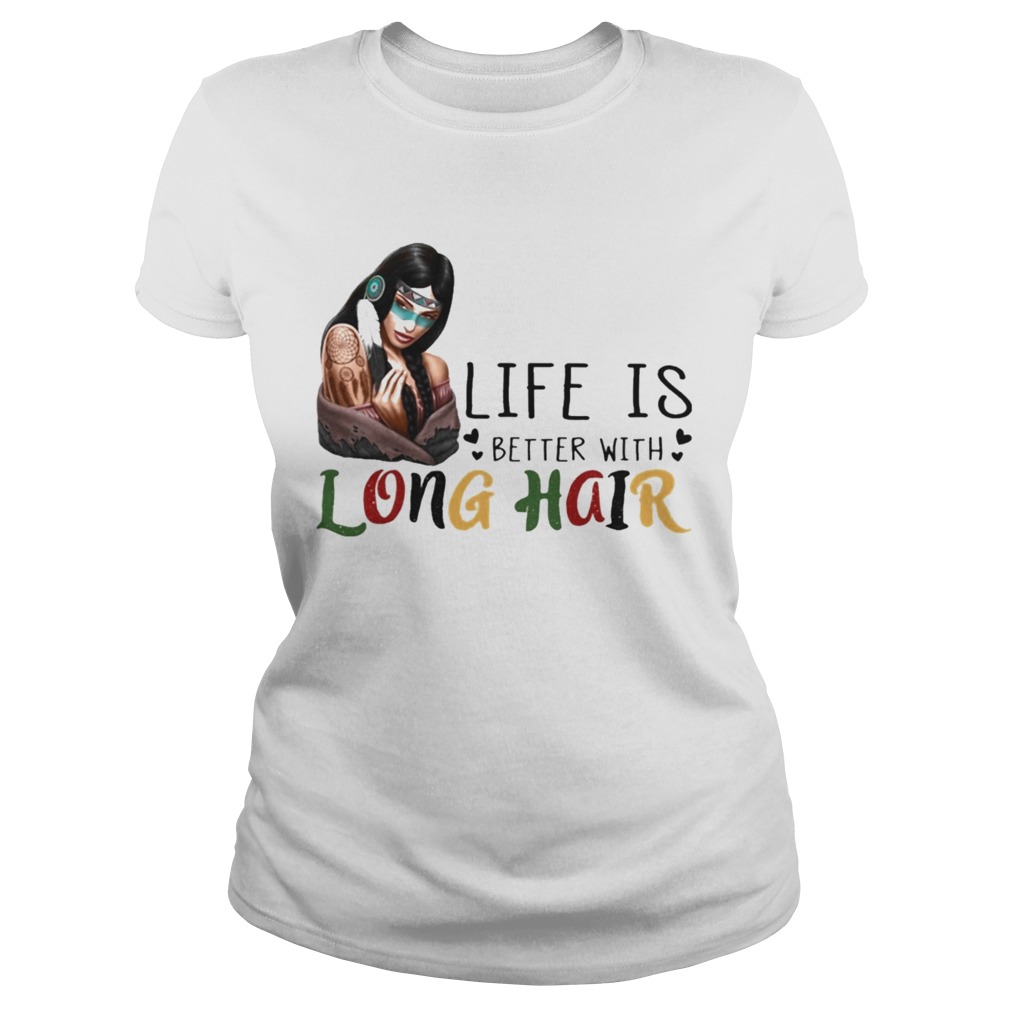 Life Is Better With Long Hair Black Girl  Classic Ladies